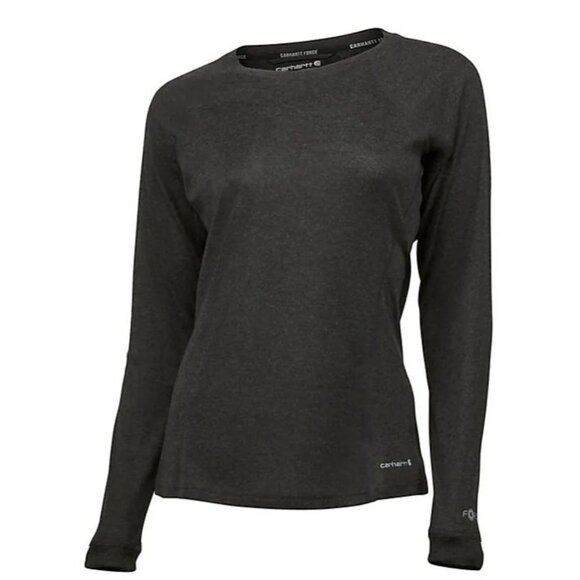 Carhartt Force Midweight Size Small Synthetic Merino Wool Base Layer Crewneck To - Picture 1 of 9